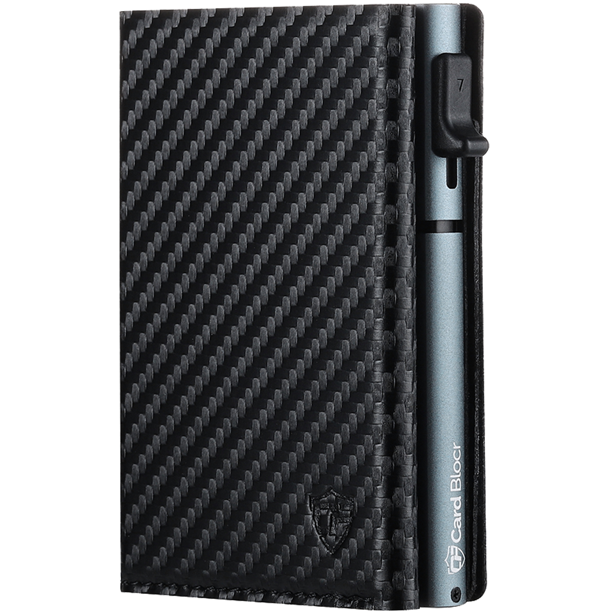 Conceal Plus Card Blocr RFID Blocking Card Holder Pop Up Wallet for Men (4-6 Cards Ejector) - Minimalist Wallet with Internal Cash + ID Storage
