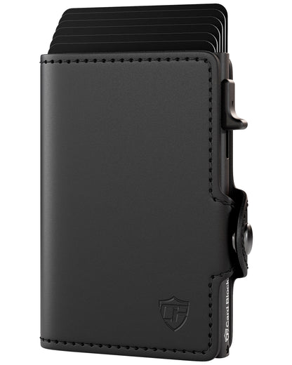 Conceal Plus Card Blocr Wallet for Men, Pop Up Wallet Credit Card Holder - RFID Blocking, Slim Minimalist Credit Card Case