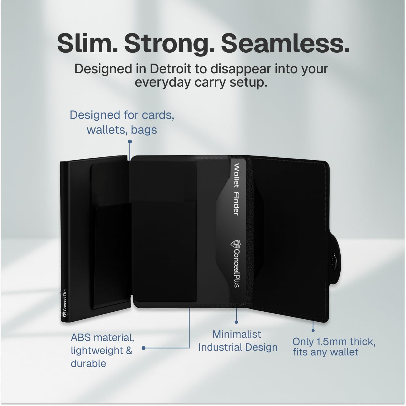 Credit Card Wallet & RFID Wallet Minimalist Designs | Conceal Plus