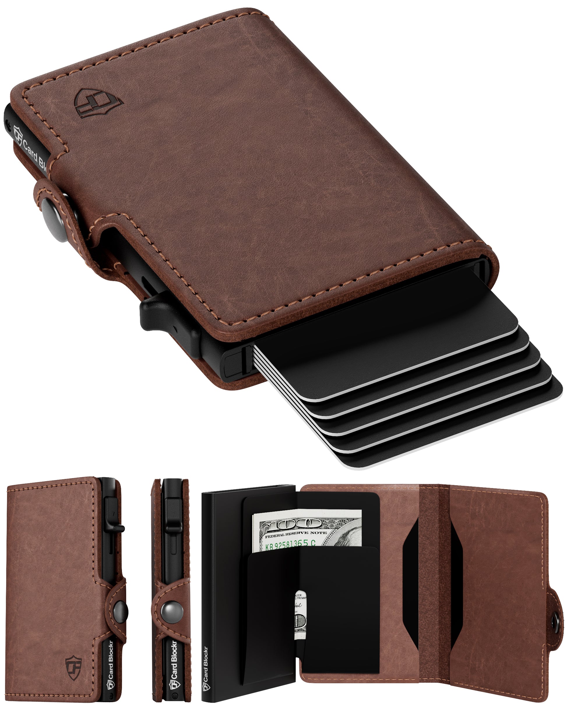 credit card sleeve wallet Conceal Plus Card Blocr Wallet for Men, Pop Up Wallet Credit Card Hold
