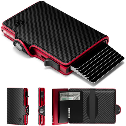 credit card display case Galaxy Z Fold 7 Case with Credit Card Holder RFID Blocking
