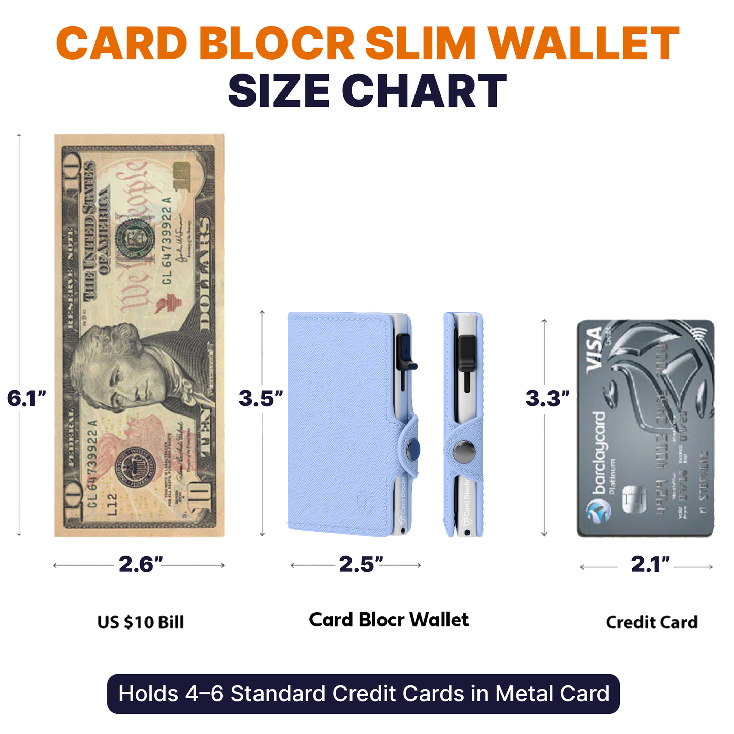 Conceal Plus Small RFID Wallet for Women, Slim RFID Blocking Credit Card Holder Womens Wallet, Smart Pop Up Minimalist Card Case, Holds 4-6 Cards Plus Cash & ID, Compact Travel Wallet