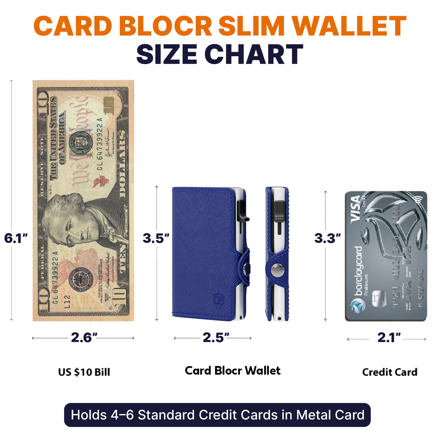 Conceal Plus Small RFID Wallet for Women, Slim RFID Blocking Credit Card Holder Womens Wallet, Smart Pop Up Minimalist Card Case, Holds 4-6 Cards Plus Cash & ID, Compact Travel Wallet