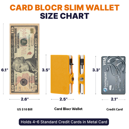 Conceal Plus Small RFID Wallet for Women, Slim RFID Blocking Credit Card Holder Womens Wallet, Smart Pop Up Minimalist Card Case, Holds 4-6 Cards Plus Cash & ID, Compact Travel Wallet