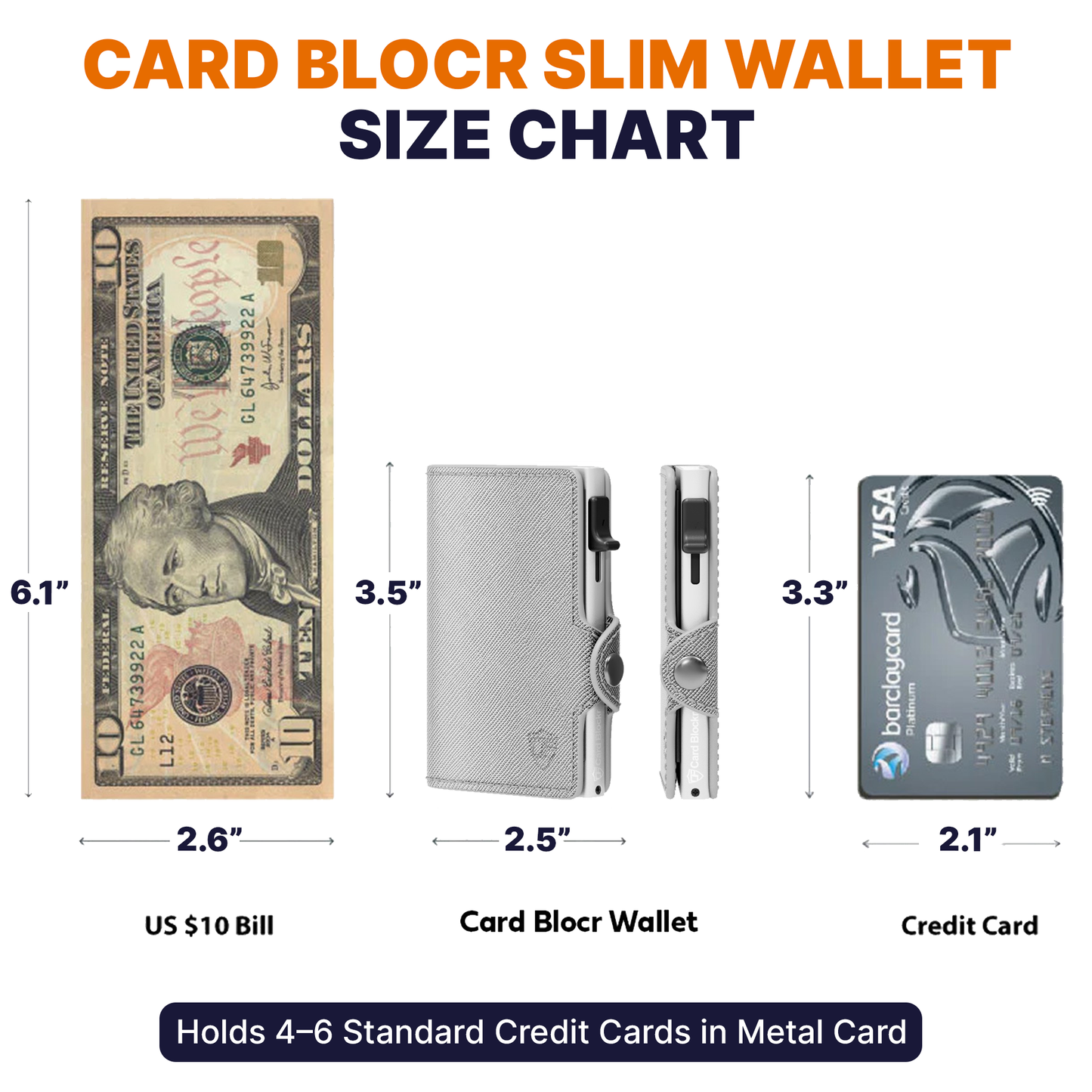 Conceal Plus Small RFID Wallet for Women, Slim RFID Blocking Credit Card Holder Womens Wallet, Smart Pop Up Minimalist Card Case, Holds 4-6 Cards Plus Cash & ID, Compact Travel Wallet