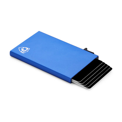 Card Blocr Credit Card Holder Blue Trigger Wallet