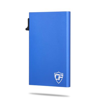 Card Blocr Credit Card Holder Blue Trigger Wallet