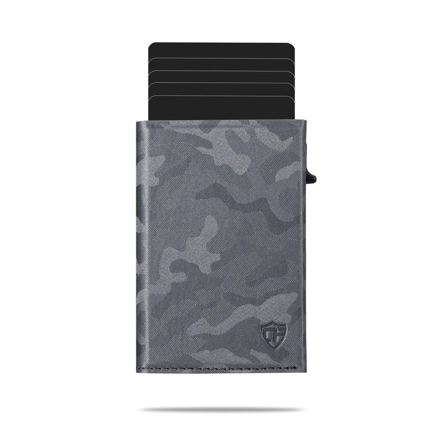 Card Blocr Slim RFID Blocking Credit Card Wallet Gray Camo