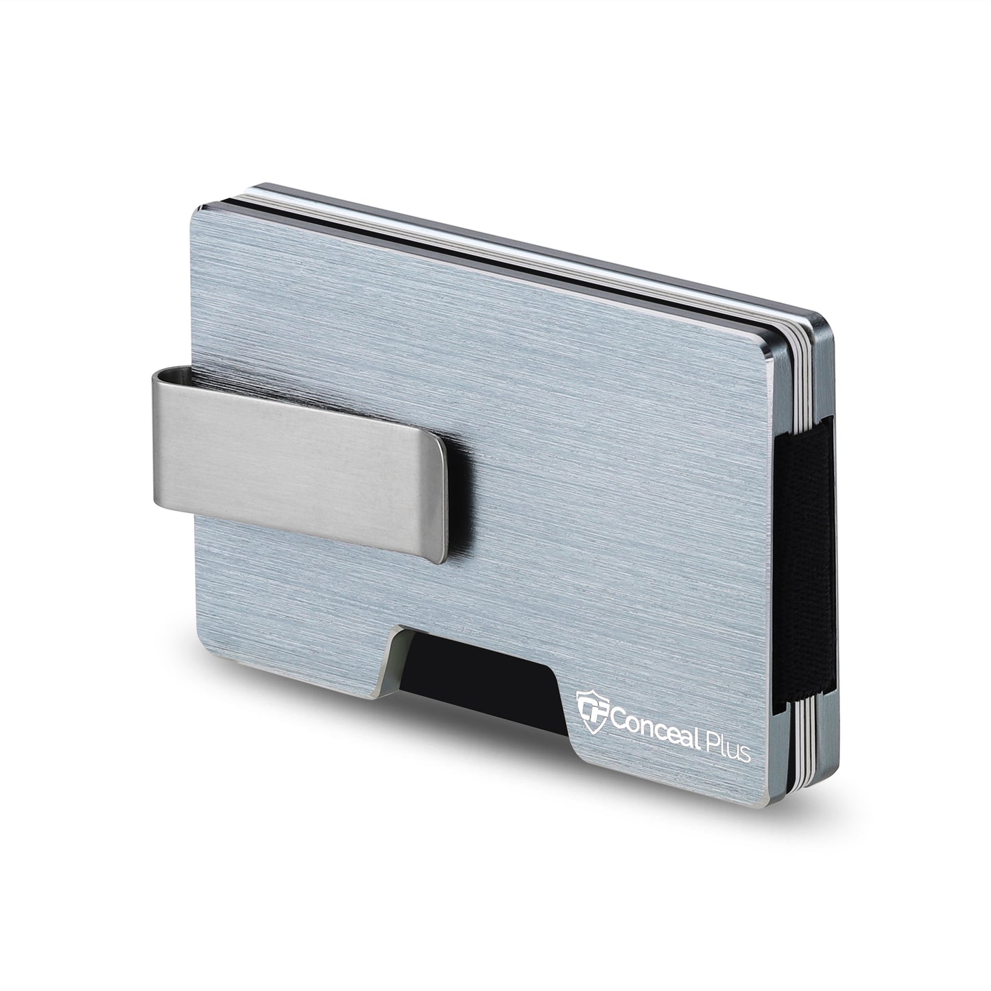 Card Blocr Money Clip RFID Blocking Credit Card Holder Milled Titanium Aluminum