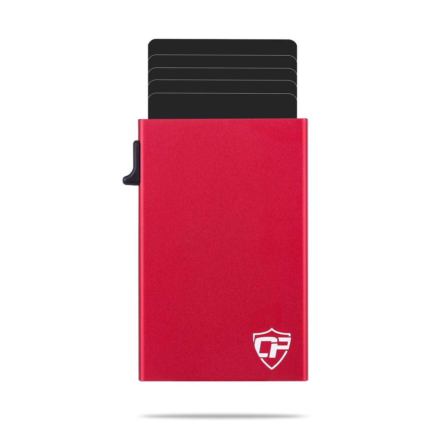 Card Blocr Metal Credit Card Holder Red Trigger Wallet