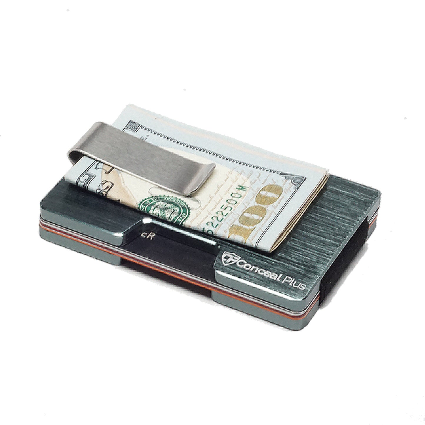 Card Blocr Money Clip RFID Blocking Credit Card Holder Milled Titanium Aluminum
