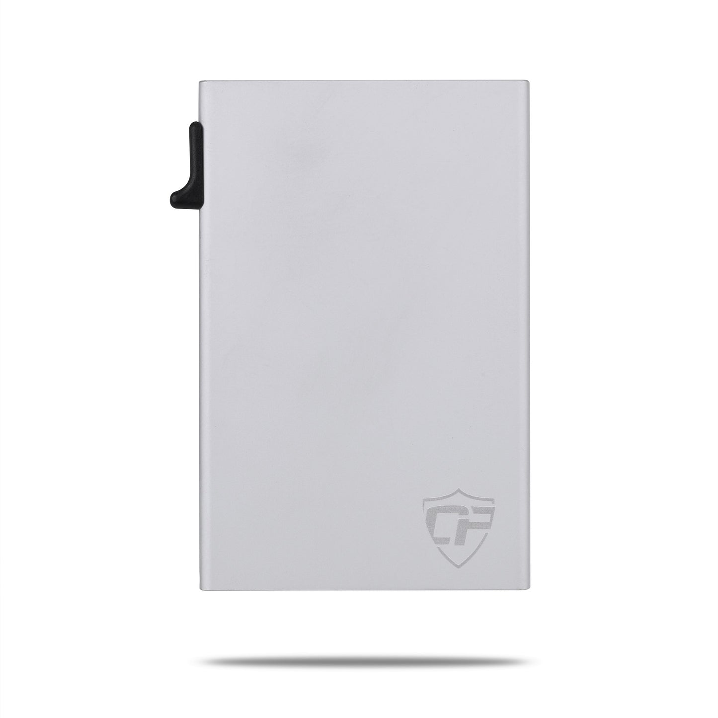 Card Blocr Credit Card Holder Silver Trigger Wallet
