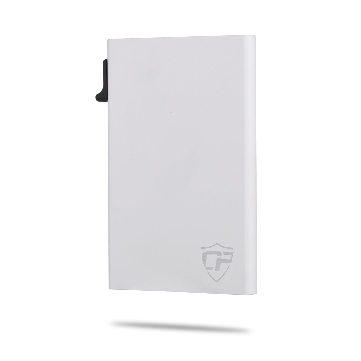 Card Blocr Credit Card Holder Silver Trigger Wallet